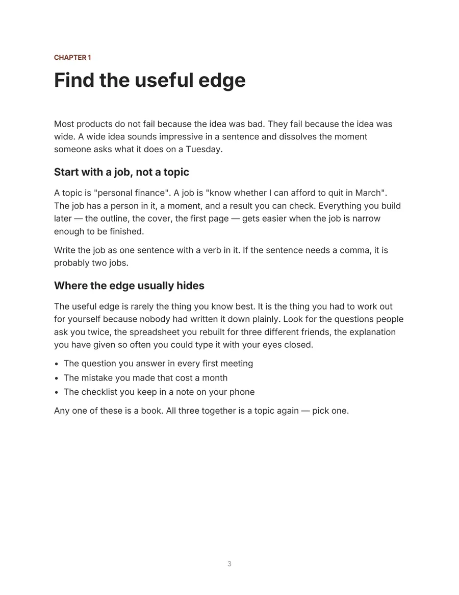 The Quiet Launch, page 3