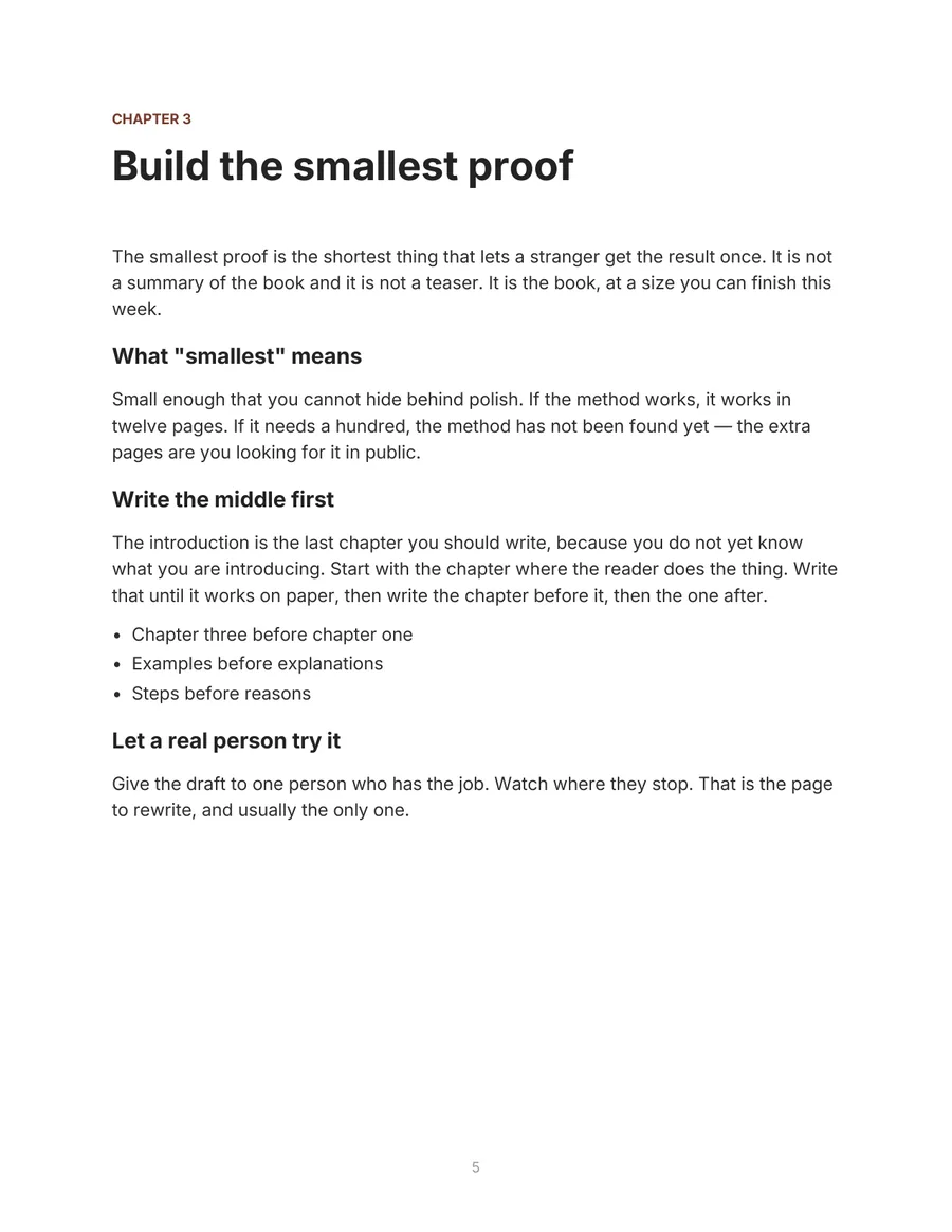 The Quiet Launch, page 5